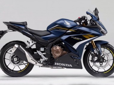 Carenados Moto Honda CBR400R 2022 - Azul Oscuro Negro Mate
