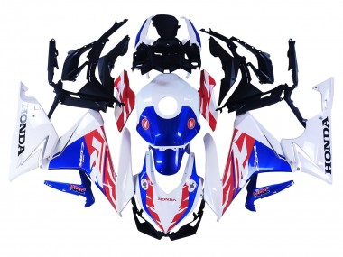 Carenado Moto Honda CBR400R 2022 - Blanco Rojo Azul