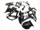 Carenados Moto Kawasaki Z1000SX 2010-2016 - Negro Brillante Oro Blanco Mobil West