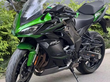 Carenados Moto Kawasaki Z1000SX 2020-2025 - Negro Gris Verde Ninja