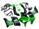Carenados Moto Kawasaki ZZR400 1993-2007 - Verde Negro Brillante Verde Monstruo Elf Touch4 Bridgestone