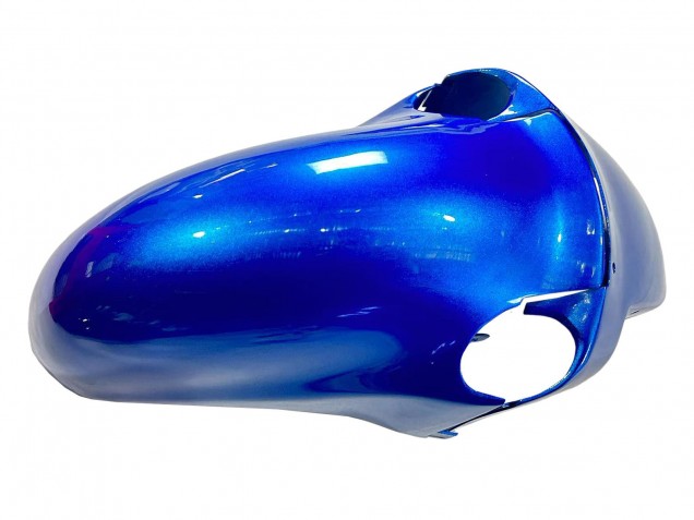 Carenados Moto Kawasaki ZZR1100 1993-2003 - Azul Plata Negro
