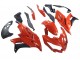 Carenados Moto Kawasaki Versys 650 2015-2021 - Rojo Negro Mate