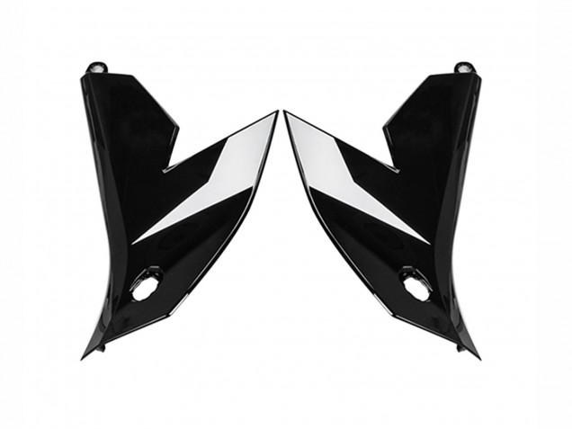 Carenados Moto Kawasaki Versys 650 2021-2024 - Negro Brillante Blanco