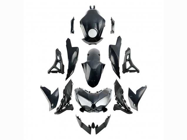 Carenados Moto Kawasaki Versys 650 2022-2025 - Negro Brillante