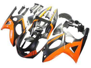 Carenados Moto Yamaha YZF600R Thundercat 1996-2007 - Negro Naranja