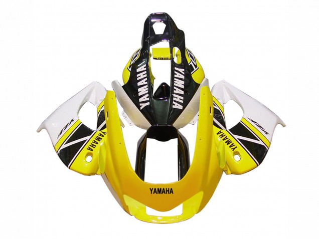 Carenados Moto Yamaha YZF 1000R Thunderace 1997-2007 - Blanco Negro Amarillo