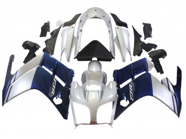 Carenados Moto Yamaha FJR1300 2001-2006 - Azul Oscuro Plata