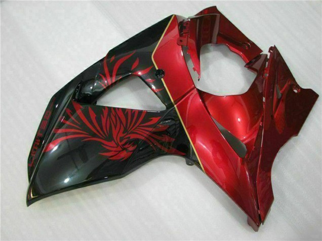 Carenados Moto Suzuki GSXR 1000 2009-2016 - Rojo Negro Brillante