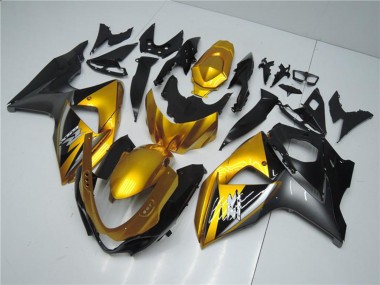 Carenados Moto Suzuki GSXR 1000 2009-2016 - Oro Negro Mate