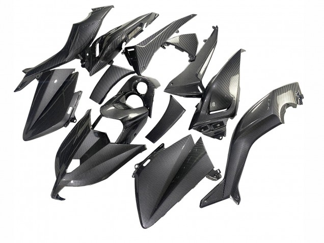 Carenados Moto Yamaha TMAX530 2012-2014 - Negro FibraCarbono