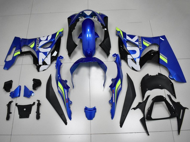 Carenados Moto Suzuki GSXR 1000 2017-2025 - Azul Blanco Verde