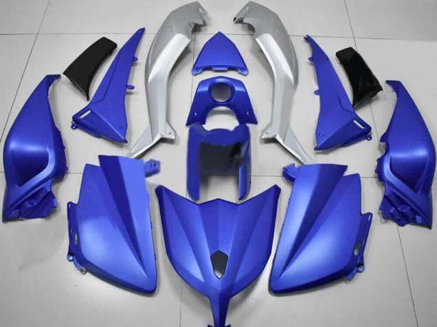 Carenados Moto Yamaha TMAX530 2012-2014 - Azul Mate Plata