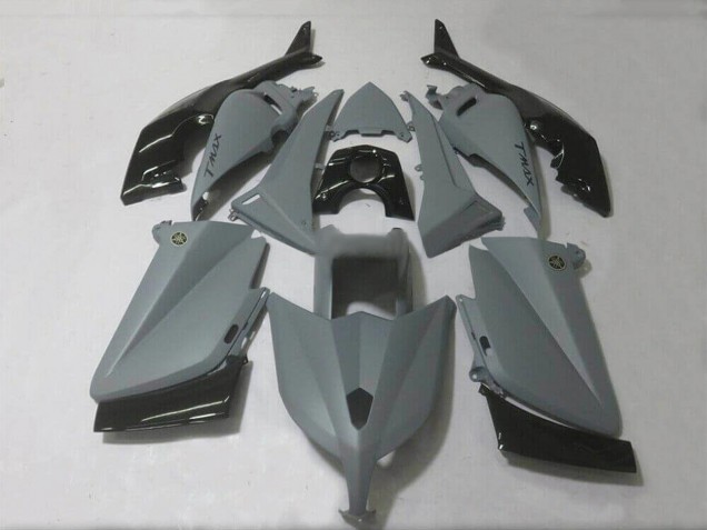 Carenados Moto Yamaha TMAX530 2012-2014 - Gris Mate Negro Brillante