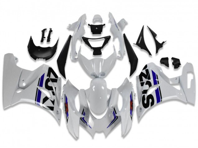 Carenados Moto Suzuki GSXR 1000 2017-2025 - Blanco Azul Negro