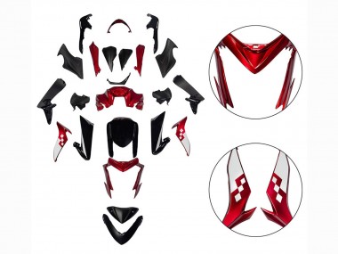 Carenados Moto Suzuki GSX-S 1000 2015-2020 - Rojo Negro