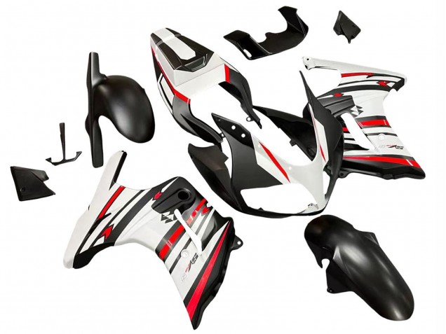 Carenados Moto Suzuki SV650 2003-2013 - Blanco Rojo Negro