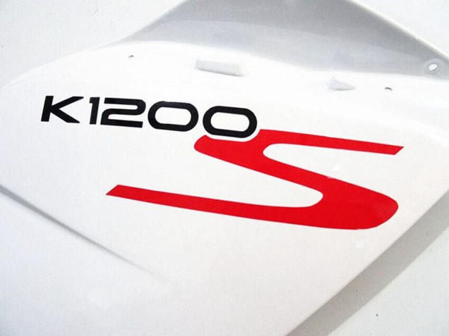 Carenados Moto BMW K1200S 2005-2010 - Blanco Negro Brillante