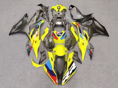 Carenados Moto BMW S1000RR 2023-2024 - Amarillo FibraCarbono