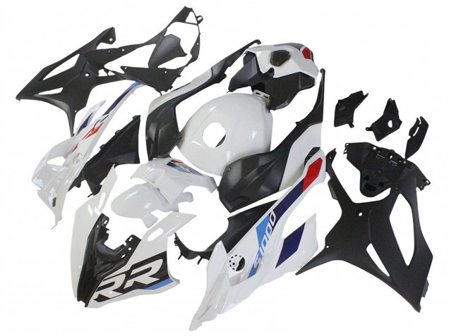 Carenado Moto BMW S1000RR 2023-2024 - Blanco Azul Rojo Negro Mate