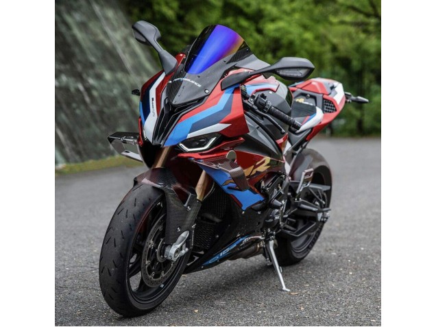 Carenados Moto BMW S1000RR 2019-2022 - Negro Rojo Azul
