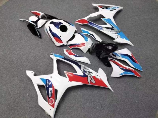 Carenados Moto BMW S1000RR 2019-2022 - Blanco Rojo Azul