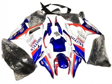 Carenados Moto BMW S1000RR 2019-2022 - Azul Rojo Blanco Smiths