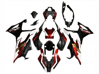Carenados Moto BMW S1000RR 2019-2022 - Rojo Blanco Negro
