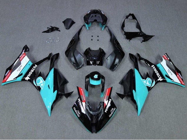 Carenados Moto BMW S1000RR 2019-2022 - Negro Cian Petronas
