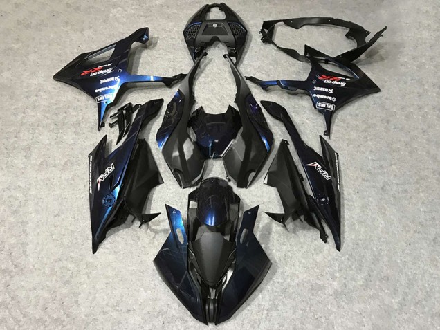 Carenados Moto BMW S1000RR 2019-2022 - Negro Azul Oscuro