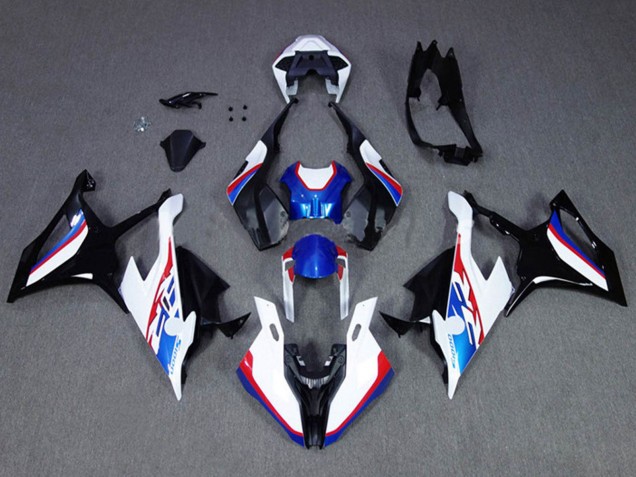 Carenados Moto BMW S1000RR 2019-2022 - Azul Blanco Rojo