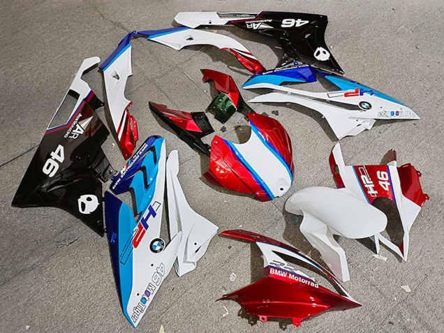 Carenados Moto BMW S1000RR 2019-2022 - Rojo Blanco Azul 46
