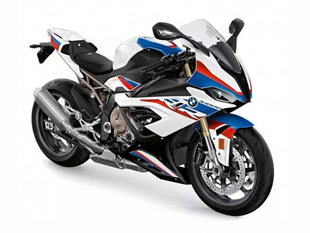 Carenados Moto BMW S1000RR 2019-2022 - Blanco Azul Rojo