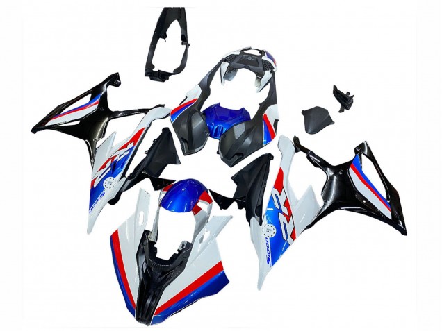 Carenados Moto BMW S1000RR 2019-2022 - Blanco Azul Rojo