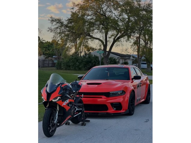 Carenados Moto BMW S1000RR 2019-2022 - Rojo Negro