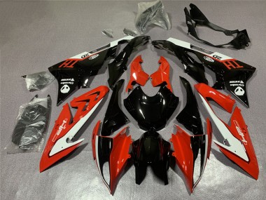 Carenado Moto BMW S1000RR 2017-2018 - Blanco Rojo Negro Brillante