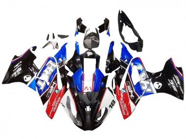 Kits Carenados Moto BMW S1000RR 2017-2018 - Blanco Azul Rojo Negro Brillante