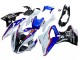 Carenado Moto BMW S1000RR 2017-2018 - Blanco Azul Rojo Negro Brillante