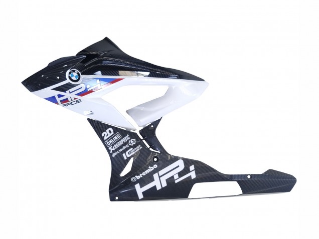 Carenados Moto BMW S1000RR 2015-2016 - Blanco Azul Negro FibraCarbono