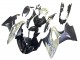 Carenado Moto BMW S1000RR 2015-2016 - Plata Negro Brillante Negro Mate