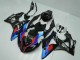 Carenados Moto BMW S1000RR 2009-2014 - Azul Rojo Negro Mate Castrol