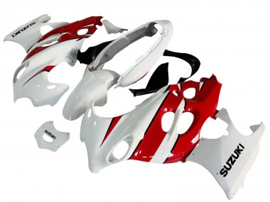 Carenados Moto Suzuki GSX600F/GSX750F 2004-2006 - Blanco Rojo