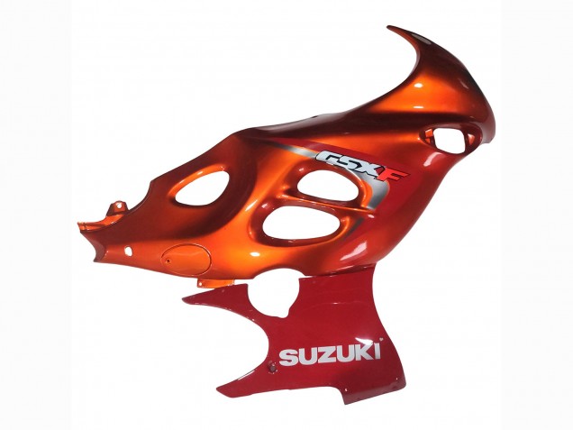 Carenados Moto Suzuki GSX600F/GSX750F 2004-2006 - Burnt Naranja Blanco Logo