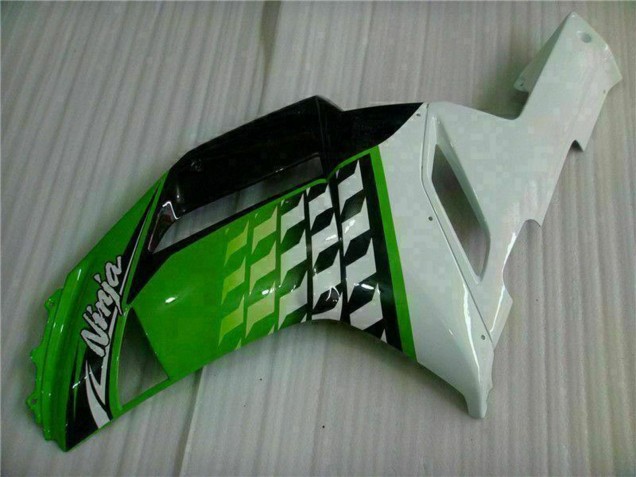 Carenados Moto Kawasaki ZX6R 2007-2008 - Verde Blanco Ninja