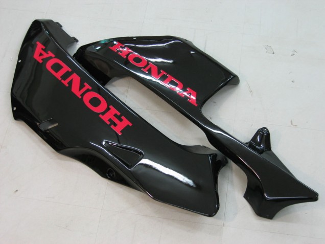 Carenados Moto Honda CBR600RR 2003-2004 - Negro Brillante Rojo Calcomanías