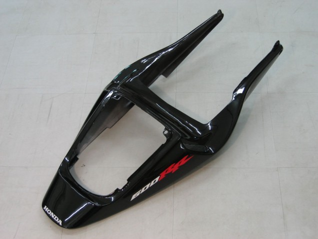 Carenados Moto Honda CBR600RR 2003-2004 - Negro Brillante Rojo Calcomanías
