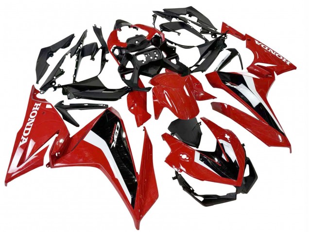 Carenado Moto Honda CBR500R 2022-2023 - Rojo Blanco Negro