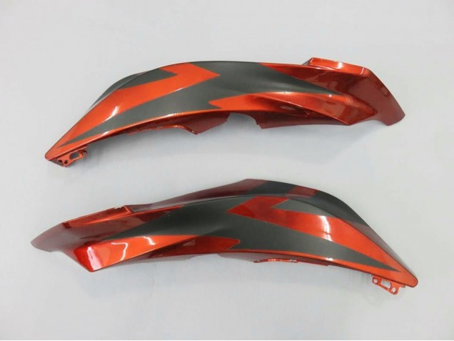 Kits Carenado Moto Honda CBR600RR 2007-2008 - Naranja Negro Mate