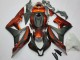 Kits Carenado Moto Honda CBR600RR 2007-2008 - Naranja Negro Mate