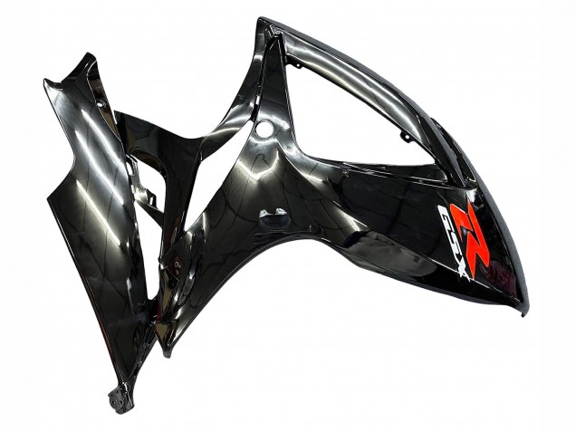 Carenados Moto Suzuki GSXR 600 / GSXR 750 2006-2007 - Negro Brillante Plata Rojo